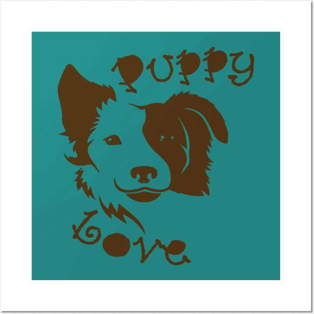 Puppy Love Wall Art by madmonkey